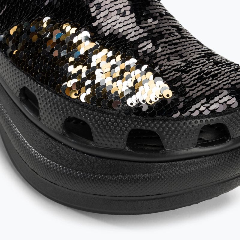 Дамски чехли Crocs Classic Bae Sequin black/multi 11