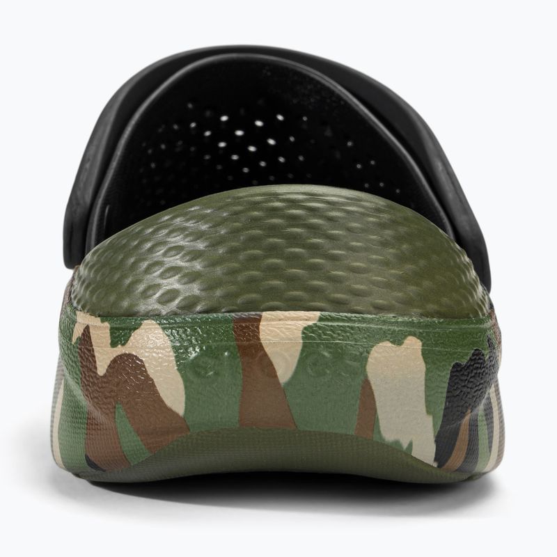 Джапанки Crocs LiteRide Printed Camo Clog black/multi 7