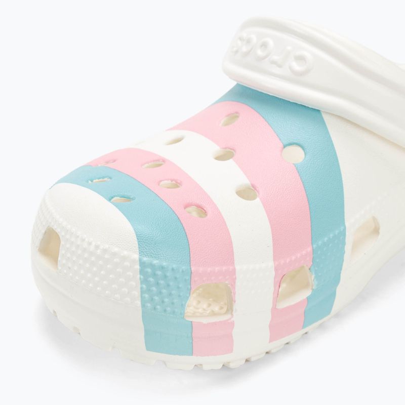 Чехли Crocs Classic Seasonal Printed white/multi 8