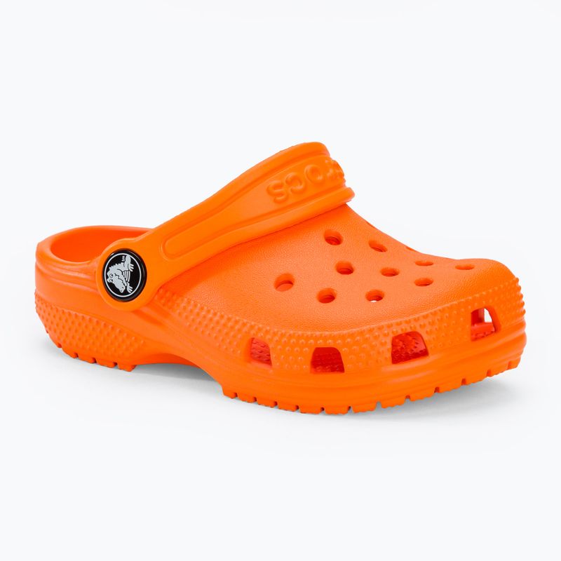 Детски чехли Crocs Classic Clog T orange zing