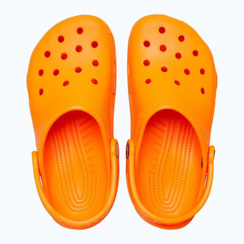 Детски чехли Crocs Classic Clog T orange zing 12