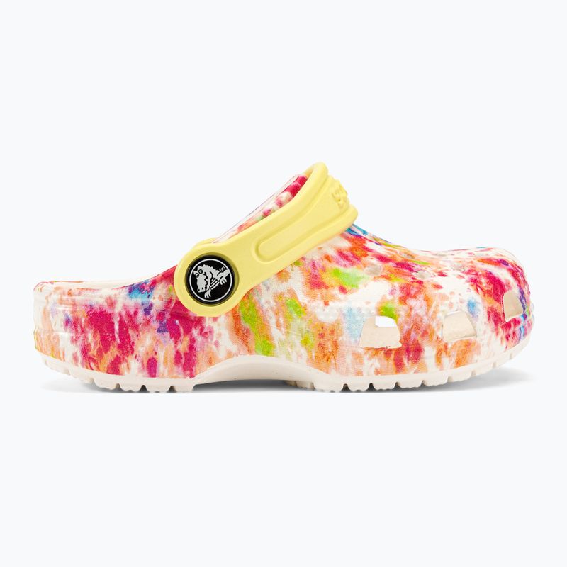 Детски джапанки Crocs Classic Tie-Dye Graphic Clog T white 206994-83B 3