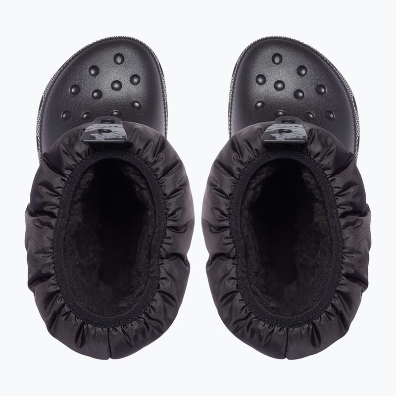 Crocs Classic Neo Puff юношески ботуши за сняг черни 11