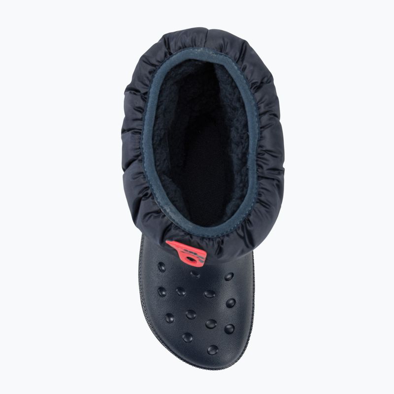 Младежки ботуши за сняг Crocs Classic Neo Puff navy 5