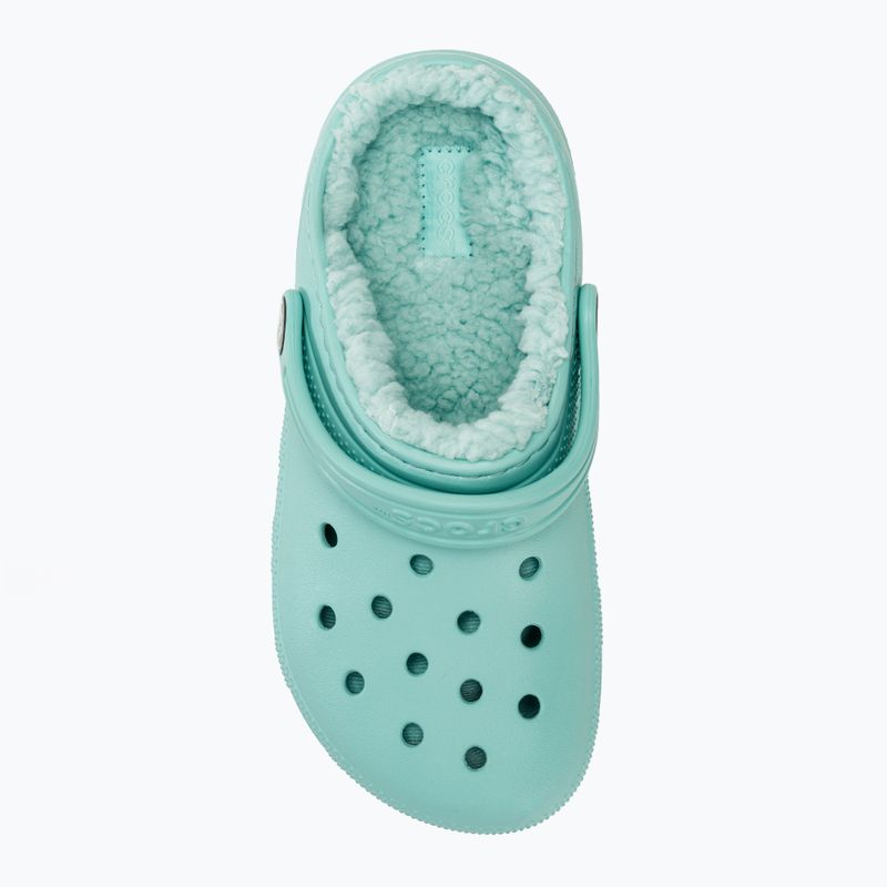 Детски чехли Crocs Classic Lined pure water 6