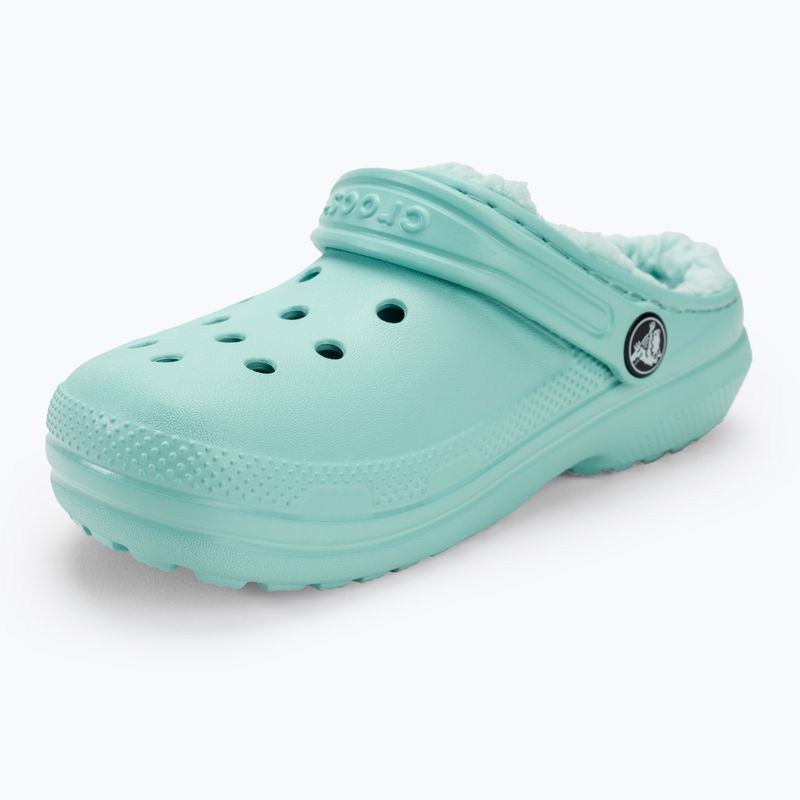 Детски чехли Crocs Classic Lined pure water 8