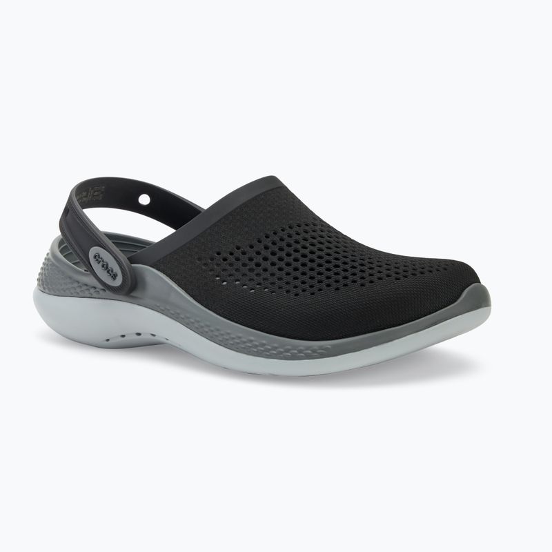 Джапанки Crocs LiteRide 360 Clog black/slate grey 2