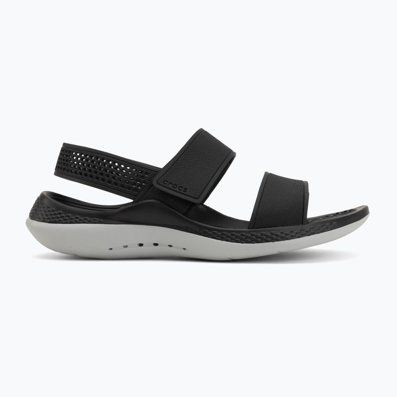Дамски сандали Crocs Literide 360 black/light grey 2