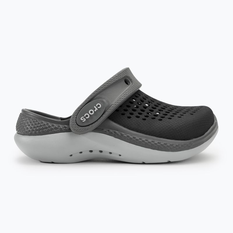 Детски чехли Crocs LiteRide 360 black/slate grey 3