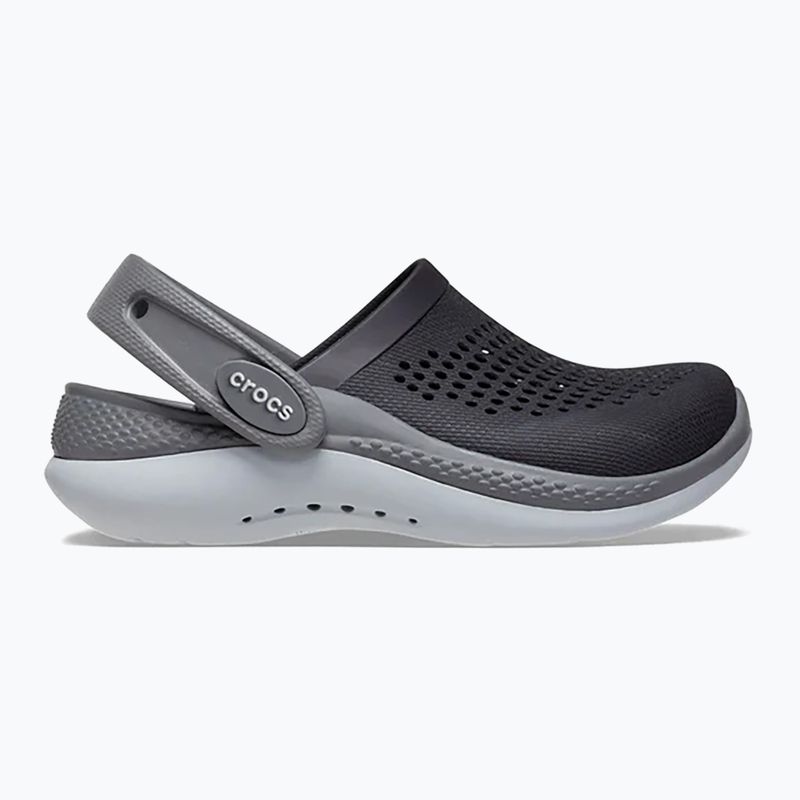 Детски джапанки Crocs LiteRide 360 black/slate grey 10