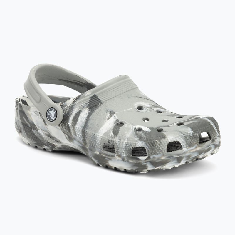 Джапанки Crocs Classic Marbled Clog light grey/multi 2