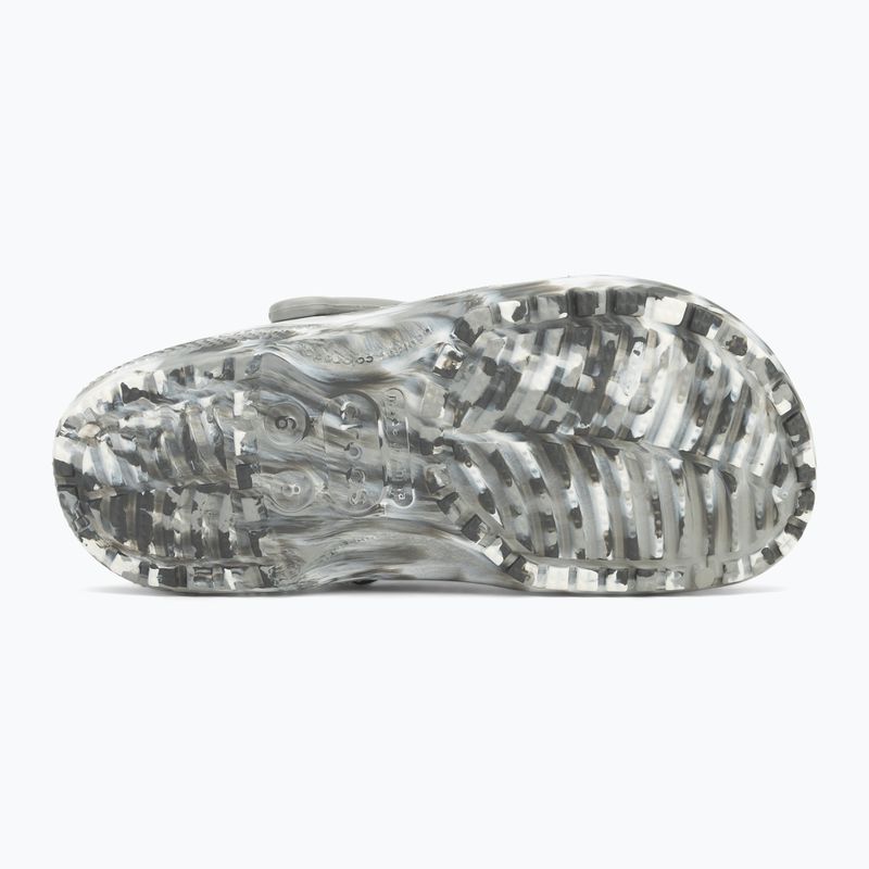 Джапанки Crocs Classic Marbled Clog light grey/multi 5