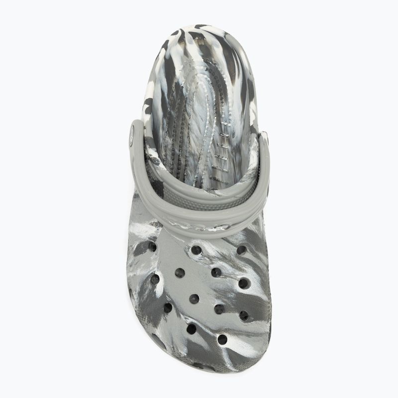 Джапанки Crocs Classic Marbled Clog light grey/multi 6
