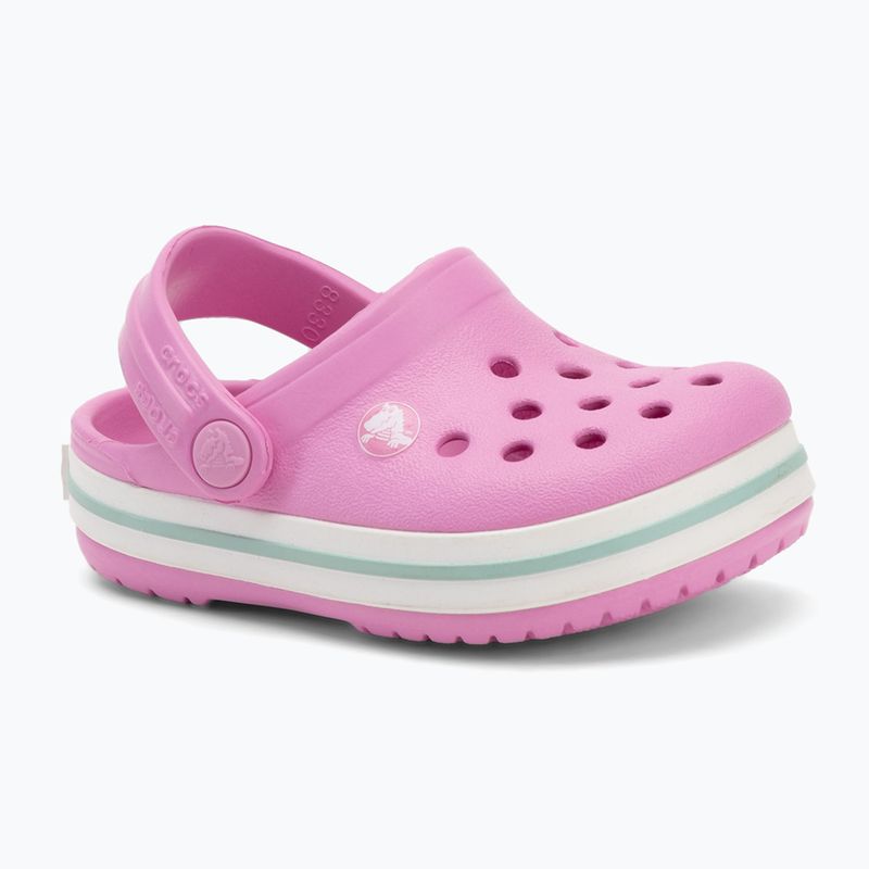 Crocs Crocband Clog Toddler джапанки taffy pink 2