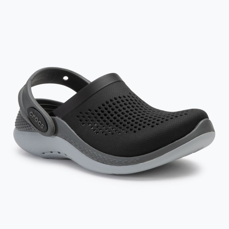 Детски джапанки Crocs LiteRide 360 Clog Kids black/slate grey 2