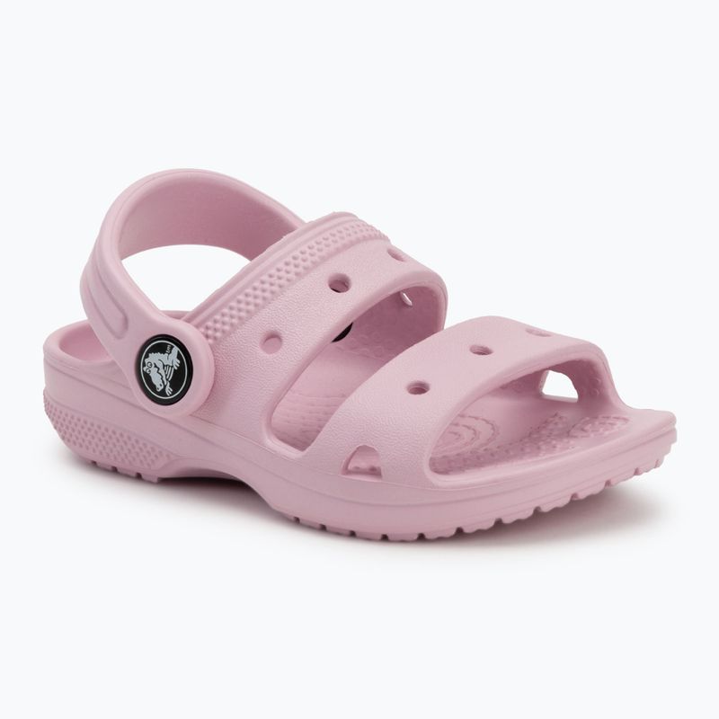 Детски сандали Crocs Classic Kids с балерини в розово 2