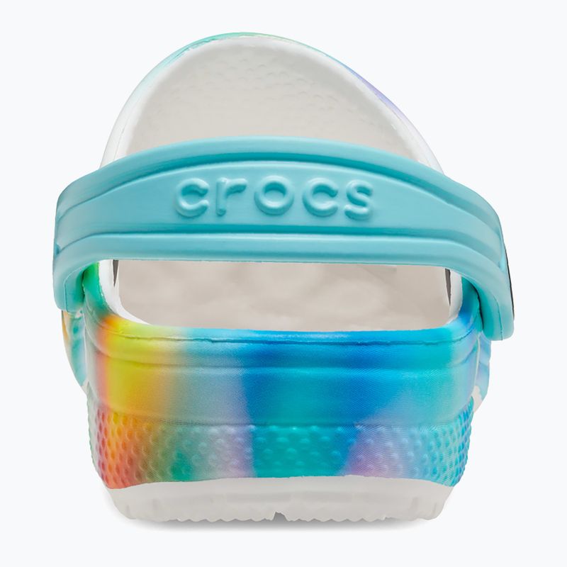 Детски чехли Crocs Classic Solarized Clog white/multi 11