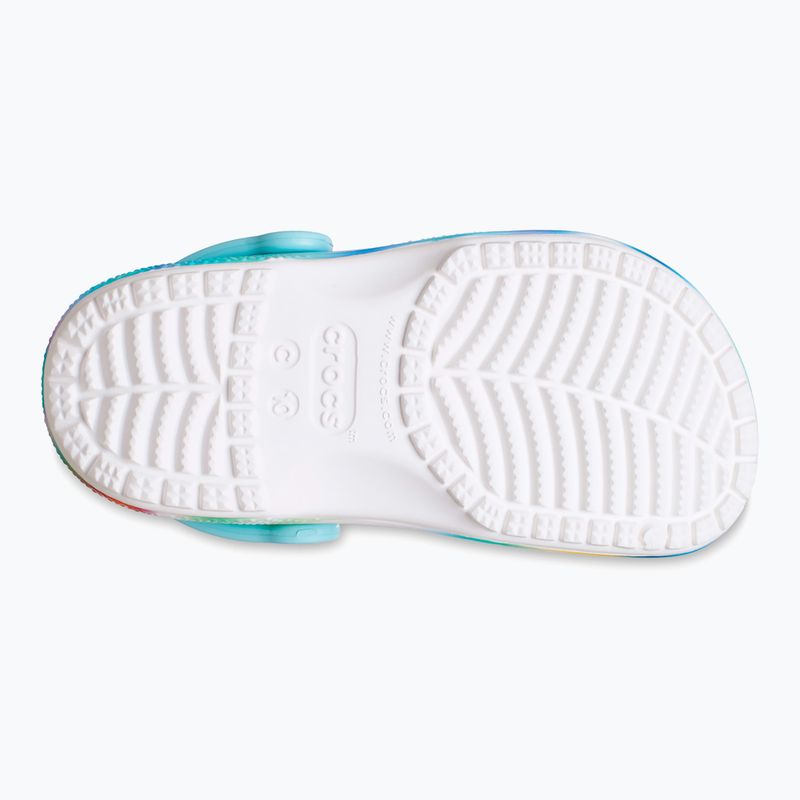Детски чехли Crocs Classic Solarized Clog white/multi 13