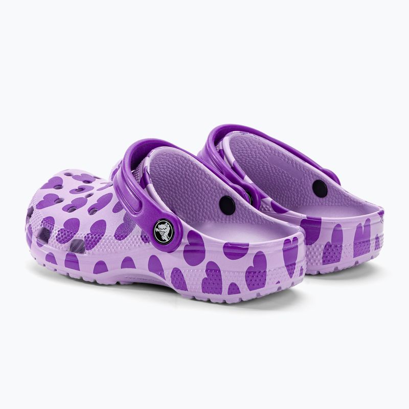 Детски Crocs Classic Easy Icon Clog лавандула 4