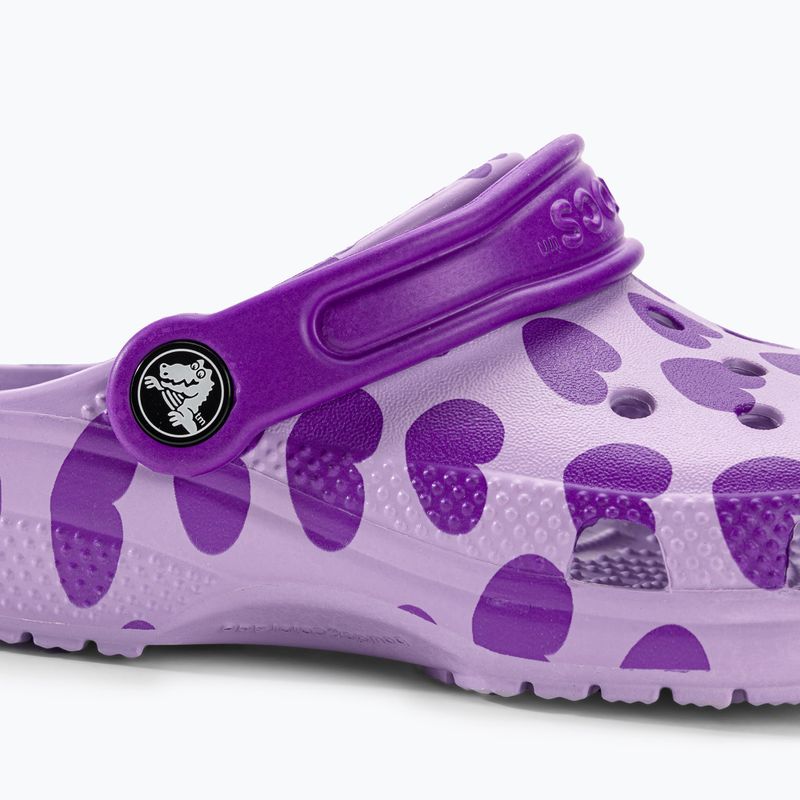 Детски Crocs Classic Easy Icon Clog лавандула 8