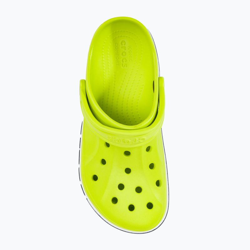 Джапанки Crocs Bayaband Clog lime punch/navy 6