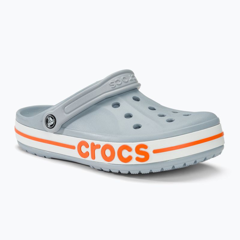 Джапанки Crocs Bayaband Clog blue grey/orange 2