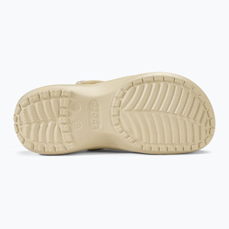 Дамски джапанки Crocs Classic Platform Clog bone 5