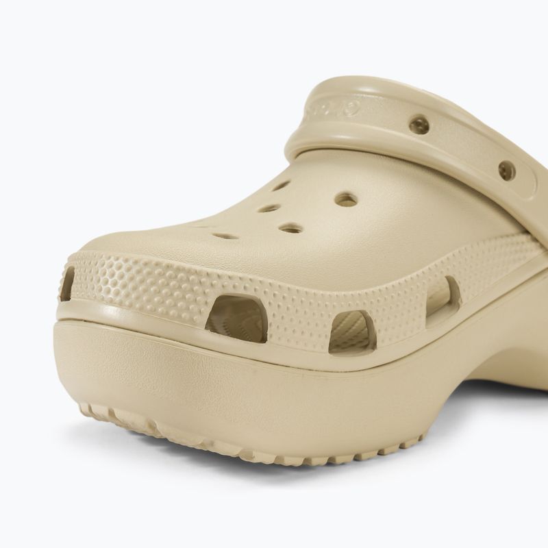 Дамски джапанки Crocs Classic Platform Clog bone 8