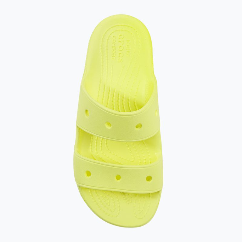 Джапанки Crocs Classic Sandal giallo chiaro 6