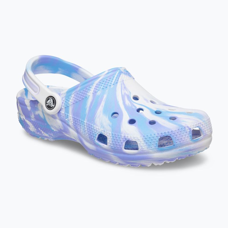 Crocs Classic Marbled Clog white 206867-1FK джапанки 11