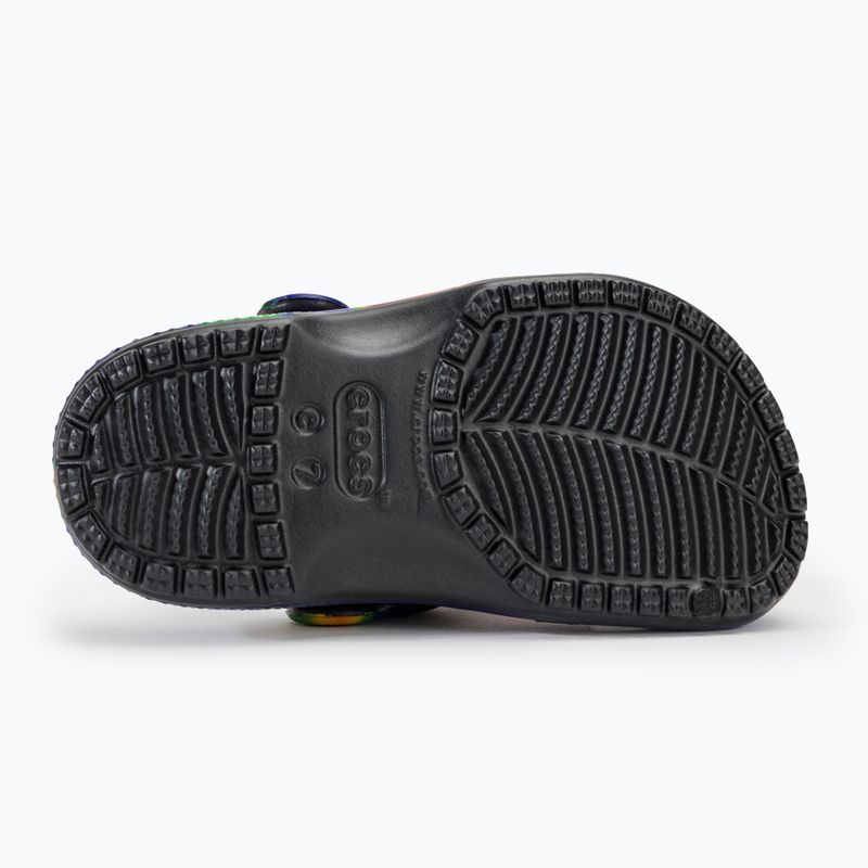 Детски чехли Crocs Classic Solarized Clog black/navy 5