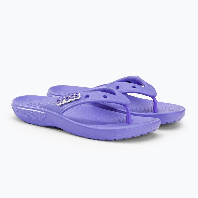 Crocs Classic Crocs Flip джапанки лилаво 207713-5PY 4