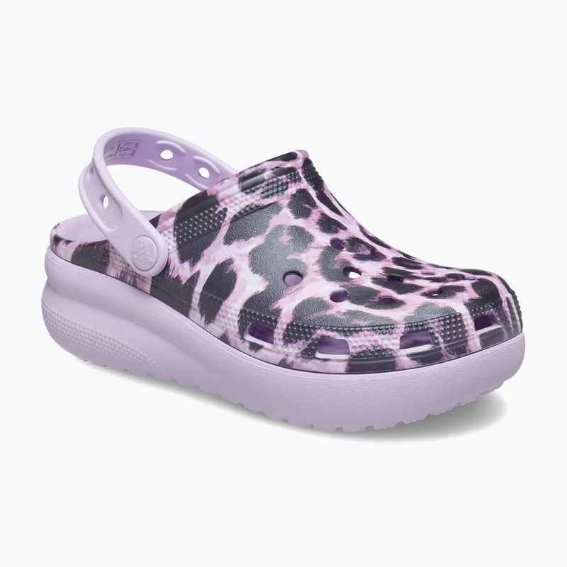 Crocs Cls Animal Cutie Clog Kids леопардови джапанки 9