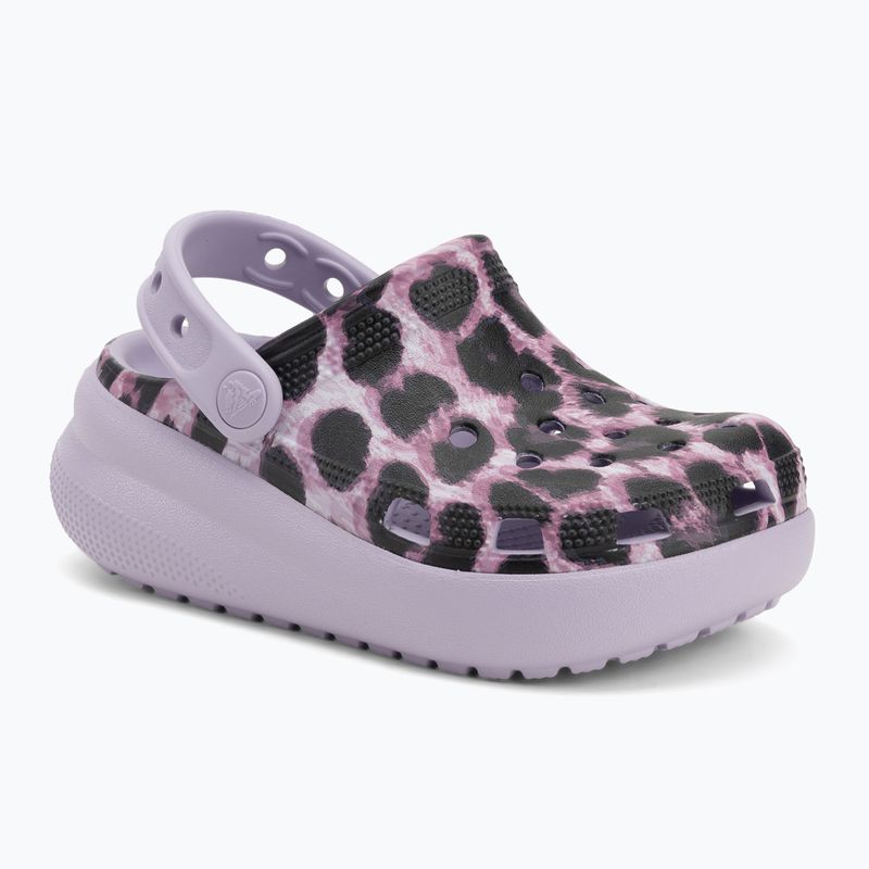 Crocs Cls Animal Cutie Clog Kids леопардови джапанки 2