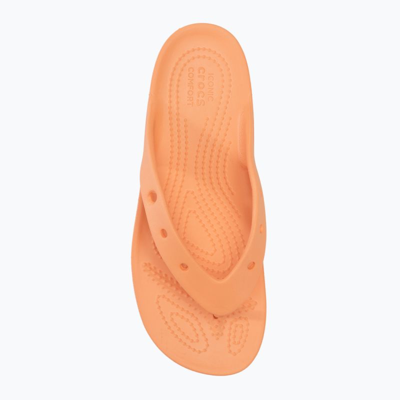 Дамски джапанки Crocs Classic Platform papaya 5