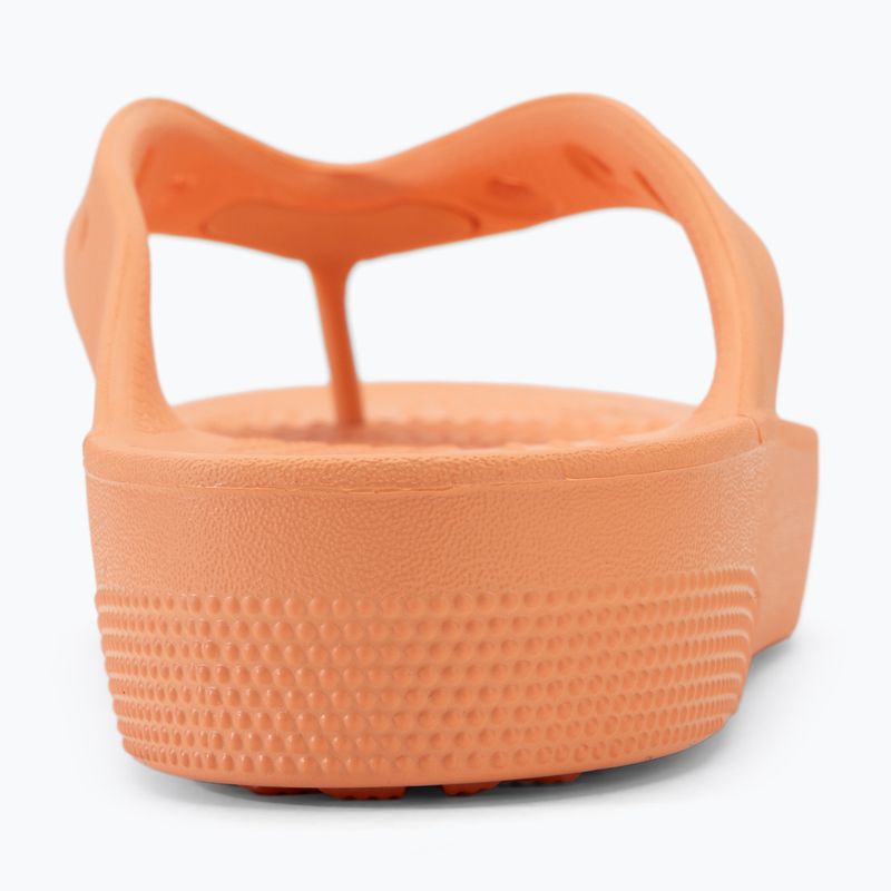 Дамски джапанки Crocs Classic Platform papaya 6