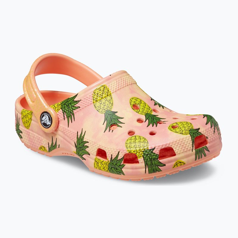 Детски джапанки Crocs Classic Pool Party Clog K orange 207826-83E 11