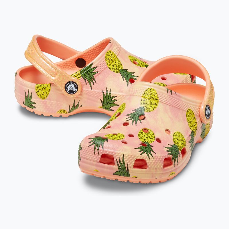 Детски джапанки Crocs Classic Pool Party Clog K orange 207826-83E 16