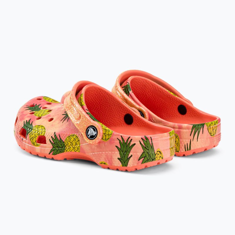 Детски джапанки Crocs Classic Pool Party Clog K orange 207826-83E 4