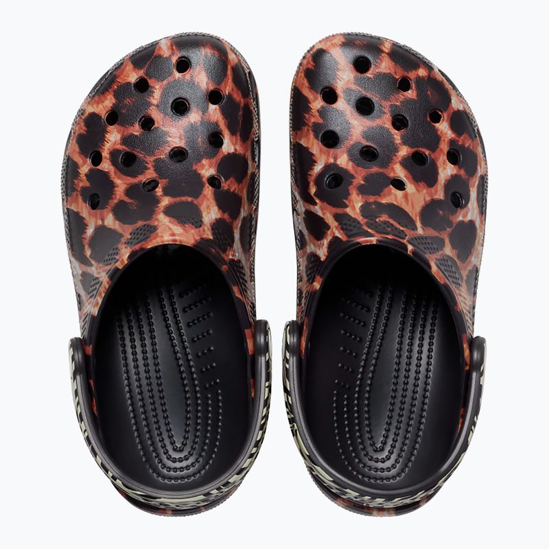 Чехли Crocs Classic Animal Remix black/multi animal 12