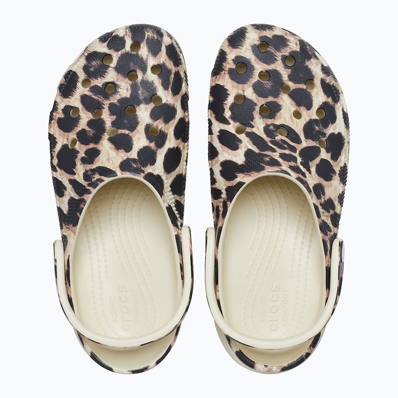 Дамски чехли Crocs Classic Platform Animal Remix bone/leopard 12