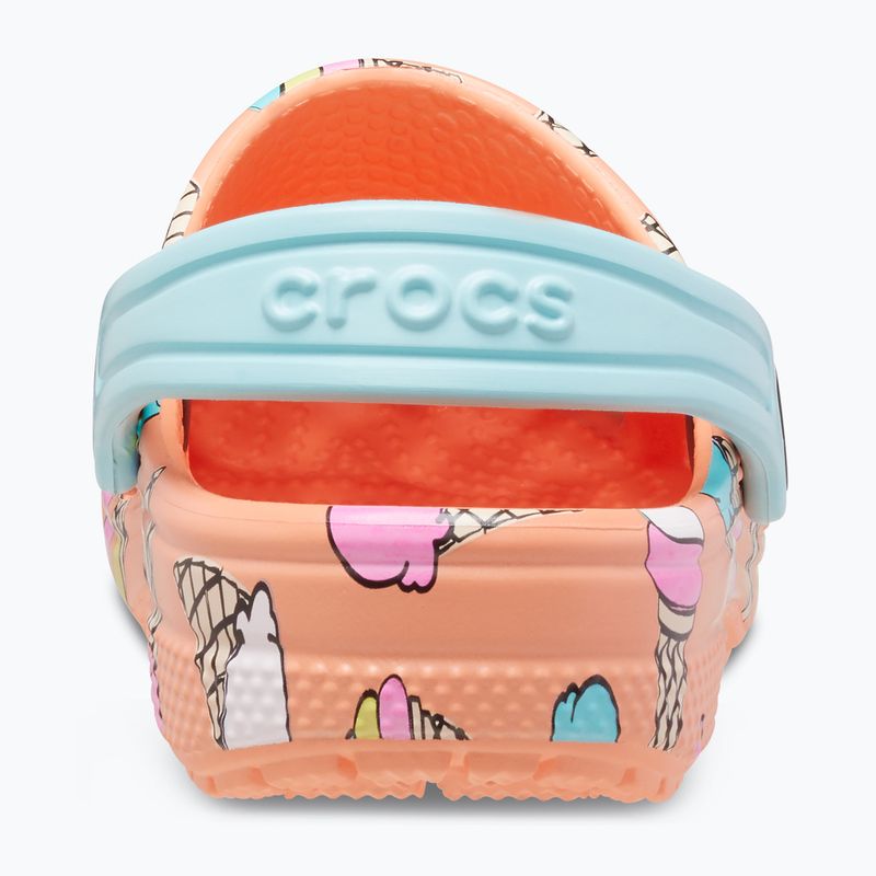 Детски джапанки Crocs Classic Pool Party Clog T orange 207846-83E 14