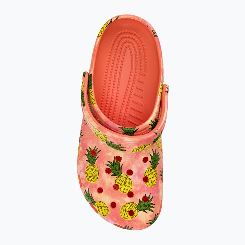 Crocs Classic Retro Resort Clog orange 207849-83F джапанки 7