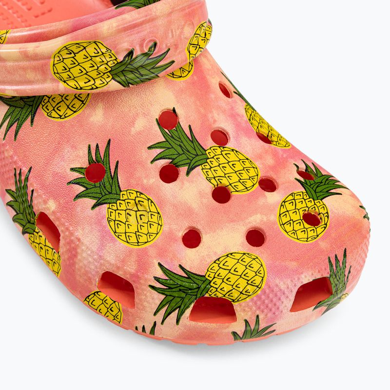 Crocs Classic Retro Resort Clog orange 207849-83F джапанки 8