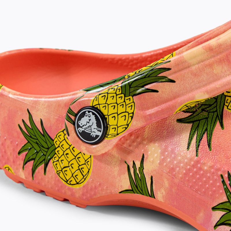 Crocs Classic Retro Resort Clog orange 207849-83F джапанки 9