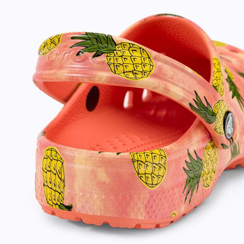 Crocs Classic Retro Resort Clog orange 207849-83F джапанки 10
