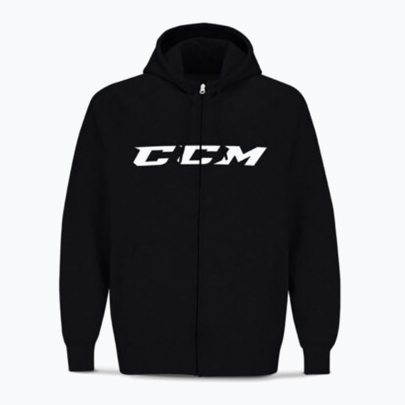 Мъжки суитшърт CCM CVC SR Full Zip black