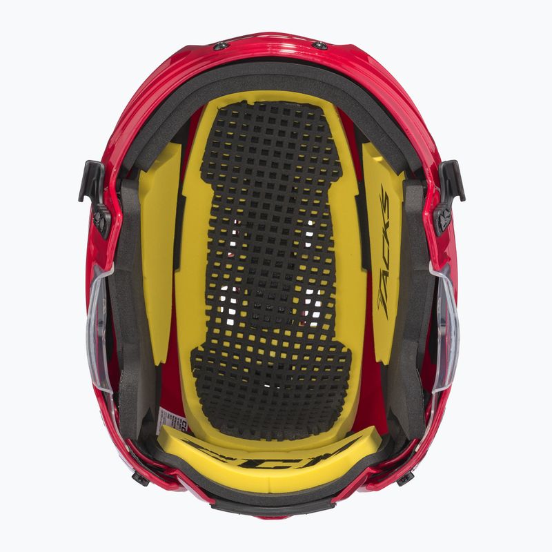 Хокейна каска CCM Tacks 210 Combo red 5