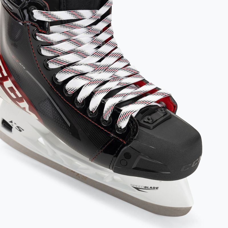 Мъжки хокейни кънки CCM JetSpeed FT475 SR black 5