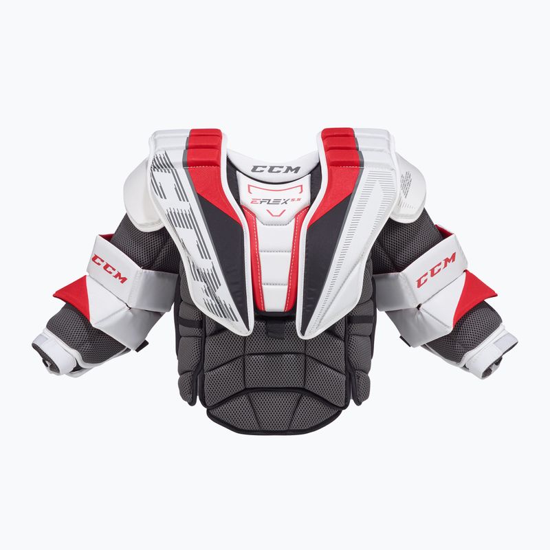Детска вратарска жилетка за хокей CCM Extreme Flex 5.5 JR черна